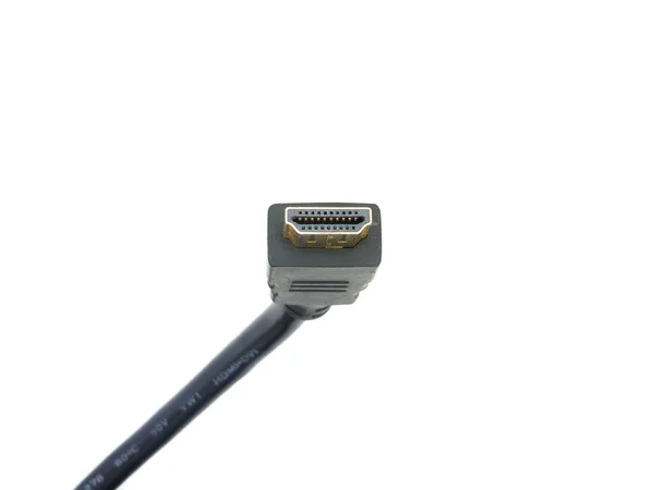 Близкий снимок кабеля HDMI — стоковое фото