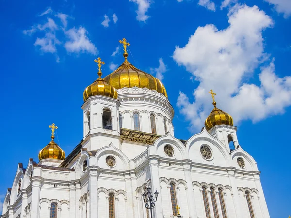 Ciudad de Moscú. Catedral de Cristo Salvador — Foto de Stock