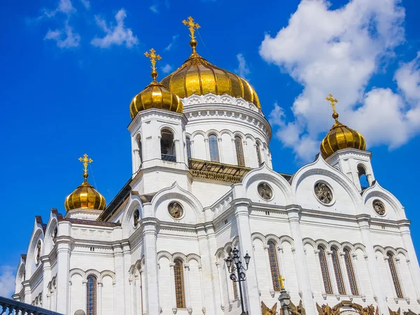 Ciudad de Moscú. Catedral de Cristo Salvador — Foto de Stock