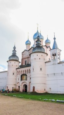 Rostov Kremlin görünümünü. Rusya.