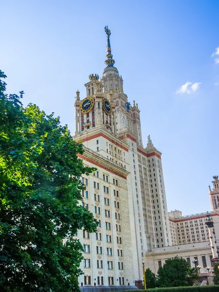 MGU - Moscow State University building, Rússia — Fotografia de Stock