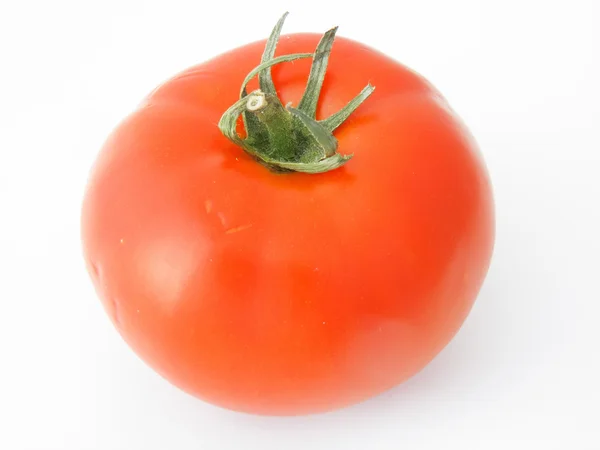 トマトは、白で隔離。クリッピング パスと — ストック写真