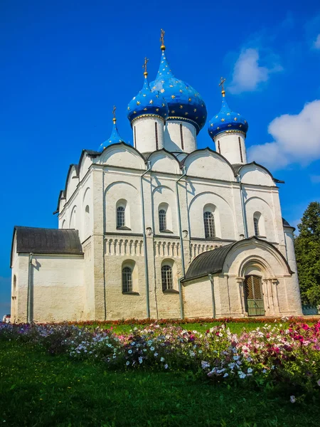Suzdal Kremlin. Cathedral of the Nativity of the Virgin — Stock Photo, Image