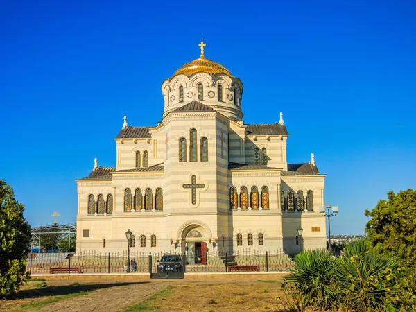 Βλαντιμίρ καθεδρικό ναό στο tauric σκλαβεμπόριου, η πόλη Σεβαστούπολη, η Κριμαία — Φωτογραφία Αρχείου