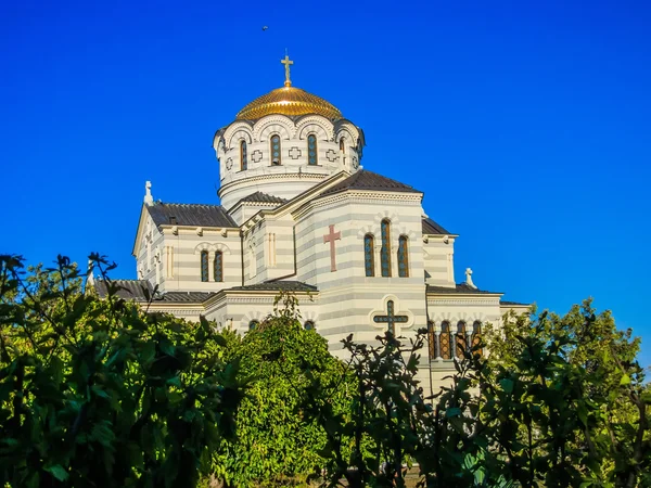 Catedral de Vladimir em Táurico Chersonesos, cidade de Sebastopol, Crimeia — Fotografia de Stock