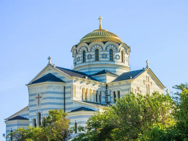 Wladimir-Kathedrale in taurischen Chersonesos, Stadt Sewastopol, Krim — Stockfoto