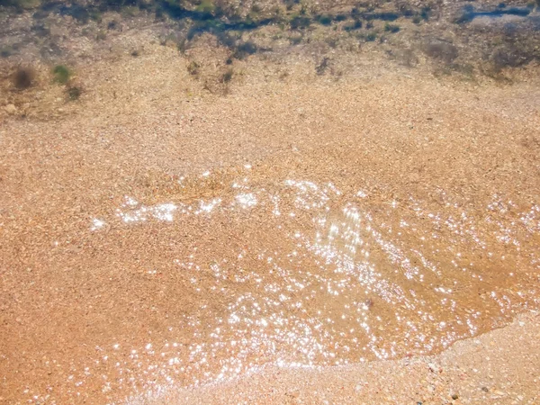 beach with gold sands crimea