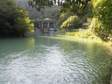Yeni Athos şelale. Abhazya
