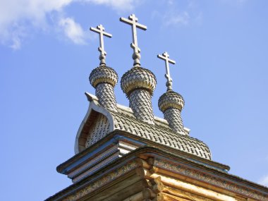Ahşap St. George Kilisesi XVII yüzyıl, Kolomenskoye, Moskova