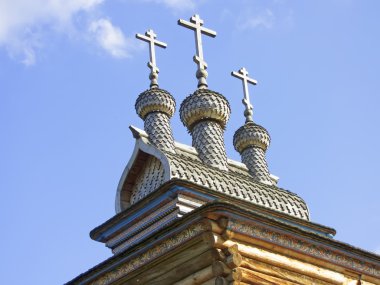 Ahşap St. George Kilisesi XVII yüzyıl, Kolomenskoye, Moskova