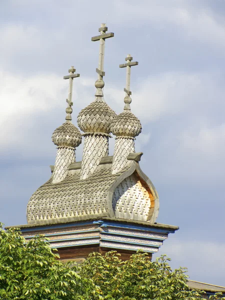 The wooden church of St. George of the XVII century, Kolomenskoye, Moscow — Stock Photo, Image