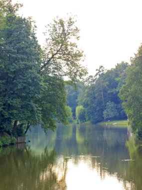 Moskova. Tsaritsyno manzarada yaz