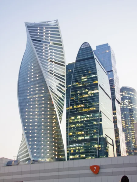 Международный деловой центр "Москва-Сити" " — стоковое фото