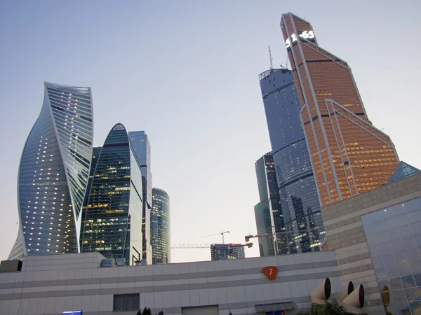 Міжнародний бізнес-центр "Москва-Сіті" — стокове фото
