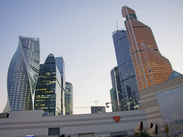 Міжнародний бізнес-центр "Москва-Сіті" — стокове фото