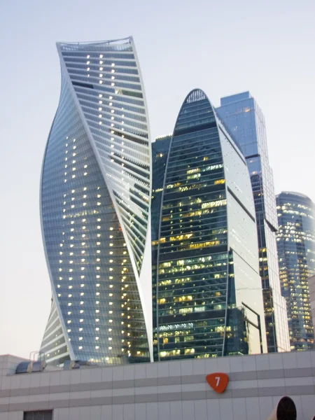 Mezinárodní obchodní centrum "Moskva City" — Stock fotografie