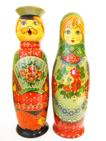 Kırmızı Rusça matryoshka