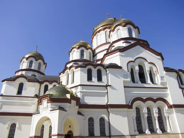 Abchazië Nieuw Athos. Simon de Zeloot klooster — Stockfoto