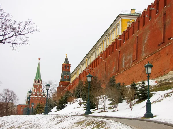 Олександрівський сад, Московський кремль — стокове фото