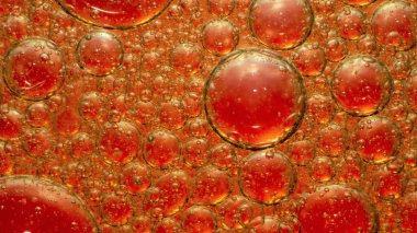 Makro yağ ve su çok renkli soyut arkaplan