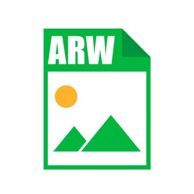 ARW Renk Dosya Simgesi, Düz Tasarım Biçimi