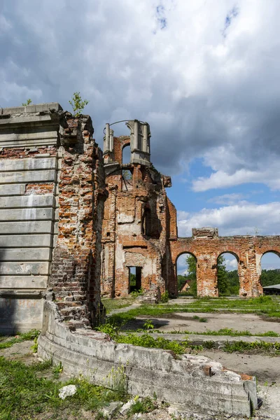 Ruinas Antiguo Castillo Tereshchenko — Foto de Stock