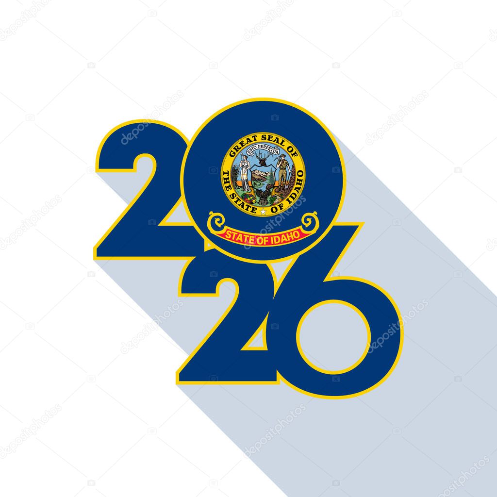 2026 Long Shadow Banner with Idaho Flag Inside.