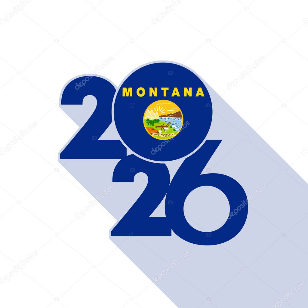 2026 Long Shadow Banner with Montana Flag Inside.