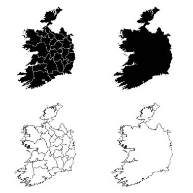 İrlanda Özeti ve Solid Doldurma Haritası Ayarları.