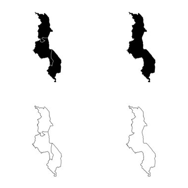 Malawi Bölgesi Ana Hattı ve Solid Doldurma Haritası Ayarlandı.