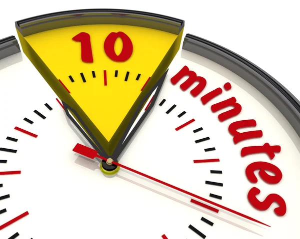 clock 10 minutes
