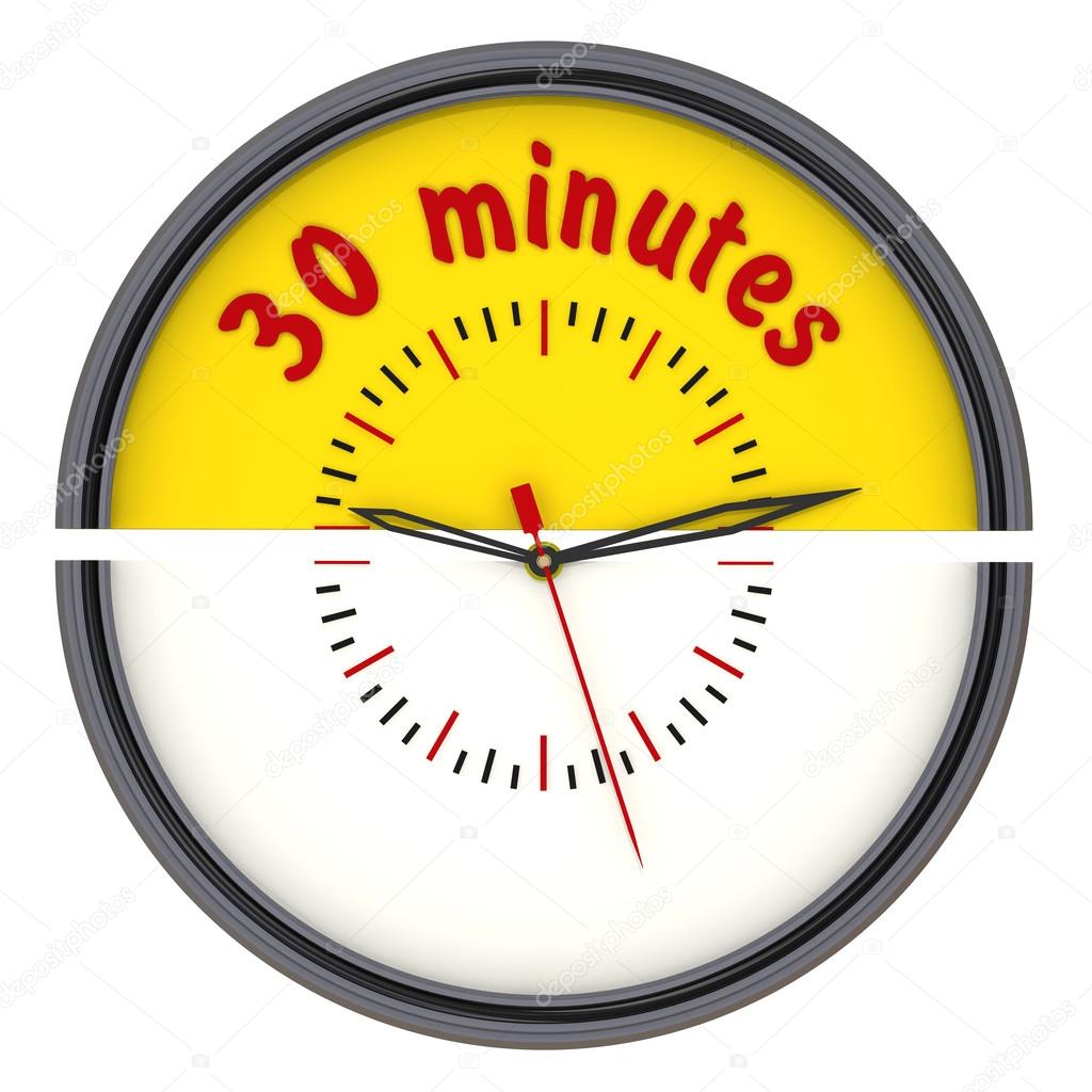 30 minute time 30 minute time