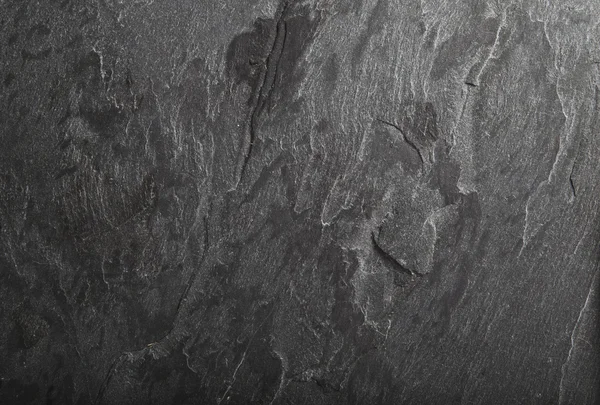 Nero ardesia roccia sfondo texture — Foto Stock