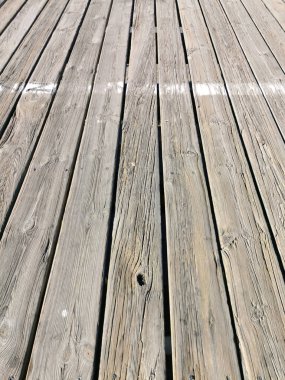 Eski ahşap şerit dokusunun arkaplan deseni detayı