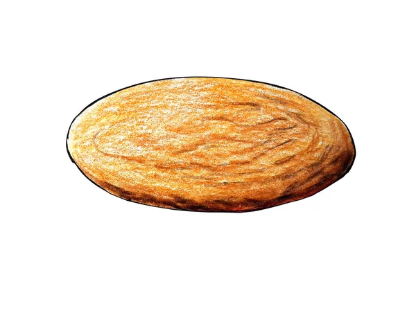 Illustratiebiscuit Kleurrijk Gebakkoekje Natuurlijk Smakelijk Voedsel Biscuit Gebak Accessoire — Stockfoto