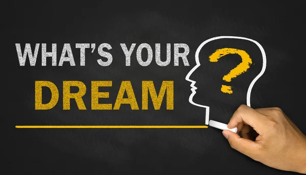 What's your dream? — Stock Photo, Image