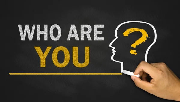 Who are you? — Stock Photo, Image