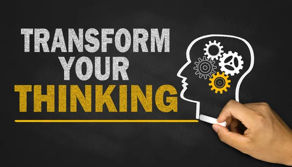 Transform your thinking — Stock Photo, Image