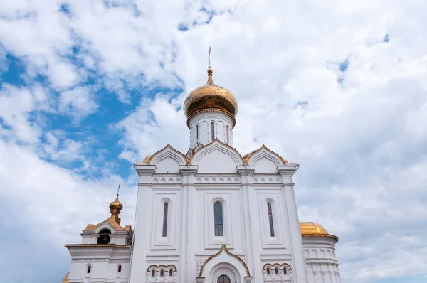 Golden Dome Church Holy Martyr Grand Duchess Elizabeth Khabarovsk — Stock Photo, Image