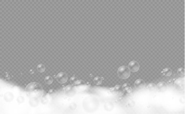 Şampuan köpüğü ve sabunla banyo köpüğünü hazırla..