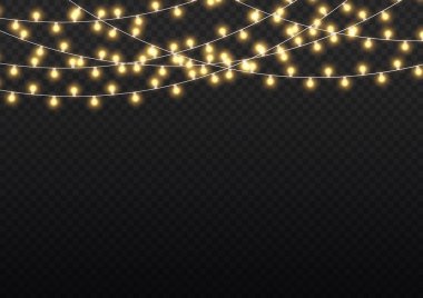 Parlayan ışıklar çelenk Noel, yol gösteren neon lamba. 