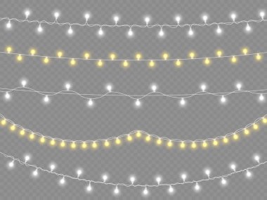 Parlayan ışıklar çelenk Noel, yol gösteren neon lamba. 