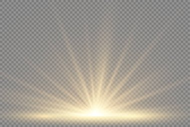 Yıldız, güneş ışınlarıyla patlar.