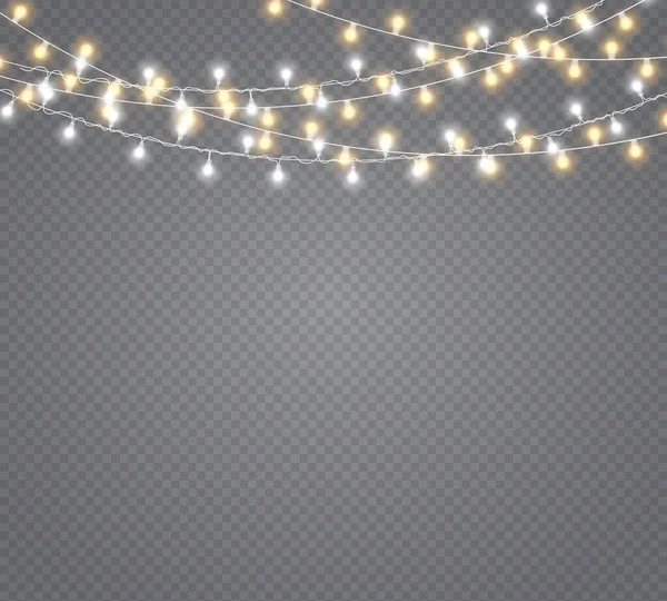 Ragyogó fények koszorú Karácsony, led neon lámpa. — Stock Fotó
