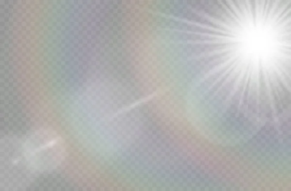 Parlak ışıltılar, mercek parıltısı, güneş parıltısı..