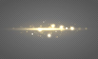 Işık parlayan bokeh ışıkları, toz parçacıkları