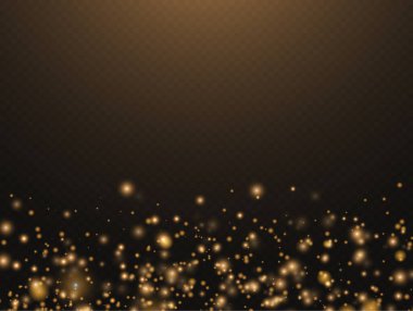 Işıl ışıl sarı toz zerreleri