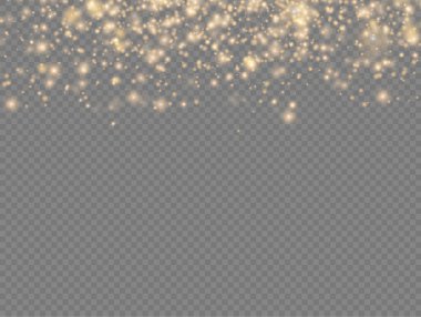 Işıl ışıl sarı toz zerreleri