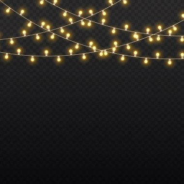 Noel altın çelengi, yol gösteren neon lamba.