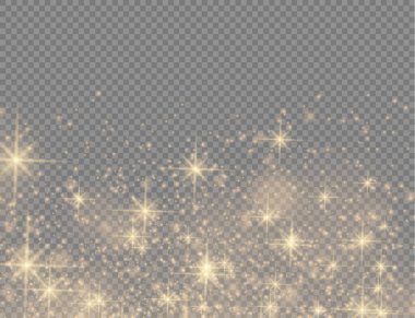 Işıl ışıl sarı toz zerreleri